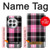 S3091 Pink Plaid Pattern Case Cover Custodia per OnePlus 12