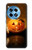 S1083 Pumpkin Spider Candles Halloween Case Cover Custodia per OnePlus 12R