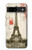 S2108 Eiffel Tower Paris Postcard Case Cover Custodia per Google Pixel 8a