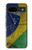 S3297 Brazil Flag Vintage Football Graphic Case Cover Custodia per Google Pixel 8a