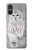S1566 Snowy Owl White Owl Case Cover Custodia per Sony Xperia 10 VI