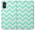 S1723 Mint Chevron Zigzag Case Cover Custodia per Sony Xperia 10 VI