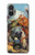 S3331 Peter Paul Rubens Tiger und Lowenjagd Case Cover Custodia per Sony Xperia 10 VI