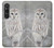 S1566 Snowy Owl White Owl Case Cover Custodia per Sony Xperia 1 VI