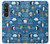 S2572 Marine Penguin Pattern Case Cover Custodia per Sony Xperia 1 VI
