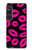 S2933 Pink Lips Kisses on Black Case Cover Custodia per Sony Xperia 1 VI S2933 Pink Lips Kisses on Black Case Cover Custodia per Sony Xperia 1 VI