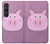 S3269 Pig Cartoon Case Cover Custodia per Sony Xperia 1 VI