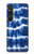 S3671 Blue Tie Dye Case Cover Custodia per Sony Xperia 1 VI