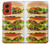 S0790 Hamburger Case Cover Custodia per Motorola Moto G Stylus 5G (2024)