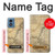 S2506 Exploration North America Map Case Cover Custodia per Motorola Moto G Play 4G (2024)