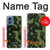S2877 Green Snake Skin Graphic Printed Case Cover Custodia per Motorola Moto G Play 4G (2024)