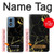S2896 Gold Marble Graphic Printed Case Cover Custodia per Motorola Moto G Play 4G (2024)