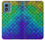 S2930 Mermaid Fish Scale Case Cover Custodia per Motorola Moto G Play 4G (2024)