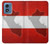S3018 Peru Flag Case Cover Custodia per Motorola Moto G Play 4G (2024)