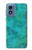 S3147 Aqua Marble Stone Case Cover Custodia per Motorola Moto G Play 4G (2024)