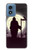 S3262 Grim Reaper Night Moon Cemetery Case Cover Custodia per Motorola Moto G Play 4G (2024)