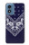 S3357 Navy Blue Bandana Pattern Case Cover Custodia per Motorola Moto G Play 4G (2024)