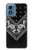 S3363 Bandana Black Pattern Case Cover Custodia per Motorola Moto G Play 4G (2024)