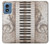S3390 Music Note Case Cover Custodia per Motorola Moto G Play 4G (2024)