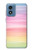 S3507 Colorful Rainbow Pastel Case Cover Custodia per Motorola Moto G Play 4G (2024)
