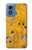 S3528 Bullet Rusting Yellow Metal Case Cover Custodia per Motorola Moto G Play 4G (2024)