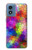 S3677 Colorful Brick Mosaics Case Cover Custodia per Motorola Moto G Play 4G (2024)