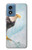 S3843 Bald Eagle On Ice Case Cover Custodia per Motorola Moto G Play 4G (2024)