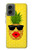 S2443 Funny Pineapple Sunglasses Kiss Case Cover Custodia per Motorola Moto G 5G (2024)