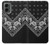 S3363 Bandana Black Pattern Case Cover Custodia per Motorola Moto G 5G (2024)