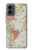 S3418 Vintage World Map Case Cover Custodia per Motorola Moto G 5G (2024)