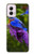 S1565 Bluebird of Happiness Blue Bird Case Cover Custodia per Motorola Moto G Power 5G (2024)