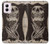 S1676 Skull Rose Case Cover Custodia per Motorola Moto G Power 5G (2024)