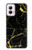 S2896 Gold Marble Graphic Printed Case Cover Custodia per Motorola Moto G Power 5G (2024)