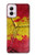 S3315 Spain Flag Vintage Football Graphic Case Cover Custodia per Motorola Moto G Power 5G (2024)