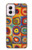 S3409 Squares Concentric Circles Case Cover Custodia per Motorola Moto G Power 5G (2024)