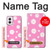 S3500 Pink Floral Pattern Case Cover Custodia per Motorola Moto G Power 5G (2024)