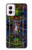 S3545 Quantum Particle Collision Case Cover Custodia per Motorola Moto G Power 5G (2024)