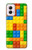 S3595 Brick Toy Case Cover Custodia per Motorola Moto G Power 5G (2024)