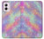 S3706 Pastel Rainbow Galaxy Pink Sky Case Cover Custodia per Motorola Moto G Power 5G (2024)