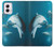 S3878 Dolphin Case Cover Custodia per Motorola Moto G Power 5G (2024)