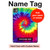 S2884 Tie Dye Swirl Color Case Cover Custodia per iPad Pro 11 (2024)
