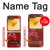 S3817 Red Floral Cherry blossom Pattern Case Cover Custodia per Samsung Galaxy Z Flip 6