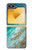 S3920 Abstract Ocean Blue Color Mixed Emerald Case Cover Custodia per Samsung Galaxy Z Flip 6
