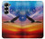S3841 Bald Eagle Flying Colorful Sky Case Cover Custodia per Samsung Galaxy Z Fold 6