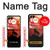 S2955 Wolf Howling Red Moon Case Cover Custodia per Motorola Razr 50 S2955 Wolf Howling Red Moon Case Cover Custodia per Motorola Razr 50