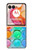 S3235 Watercolor Mixing Case Cover Custodia per Motorola Razr 50 Ultra