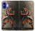 S0796 Japan Red Samurai Case Cover Custodia per iPhone 16