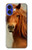 S1595 Beautiful Brown Horse Case Cover Custodia per iPhone 16