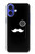 S1946 Sir Mustache Minimalism Case Cover Custodia per iPhone 16