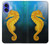 S2444 Seahorse Underwater World Case Cover Custodia per iPhone 16